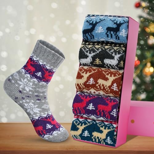 Image of besky Warm Socks for Women Cozy Fuzzy Socks