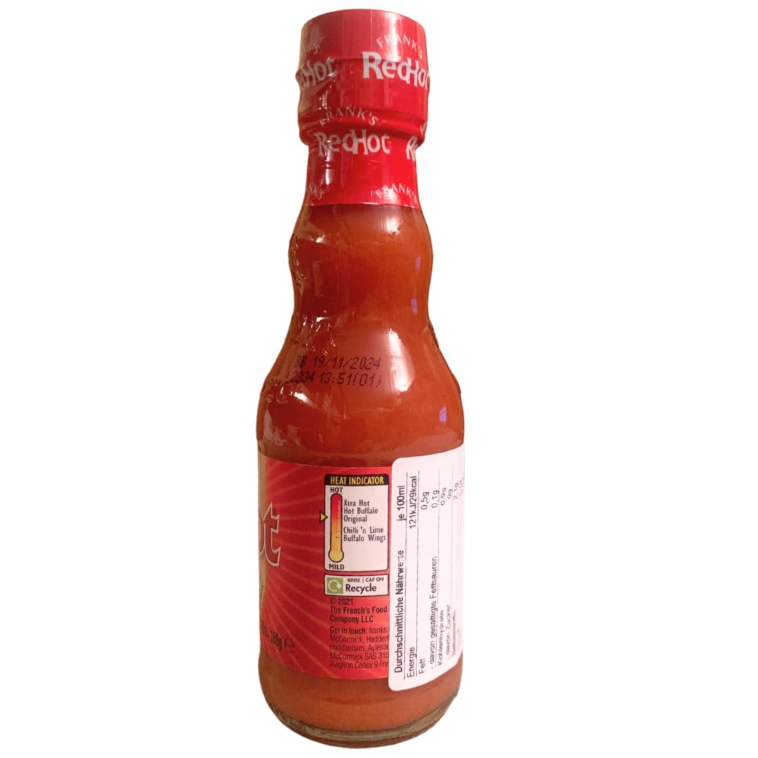 Frank's Red Hot - Original Cayenne Pepper Sos - 148 ml (Case of 6)