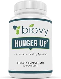 Biovy HungerUp™ - Appetite Stimulant (with No Artificial Fillers) - Effective Weight Gain Pills with Fenugreek Extract to Increase Appetite and Gain Weight