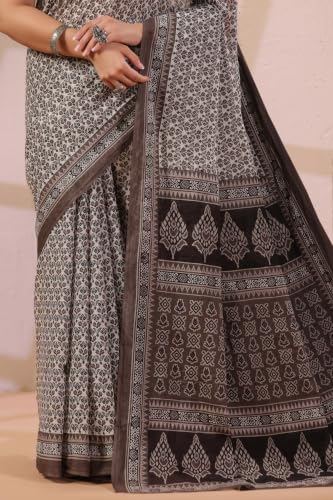 Image of TAMAIRA FASHION Mulmul Pure Cotton Saree For Woman |Office Wear Daily Wear Sarees For Women Without Blouse Piece(Available in 19 Colours)