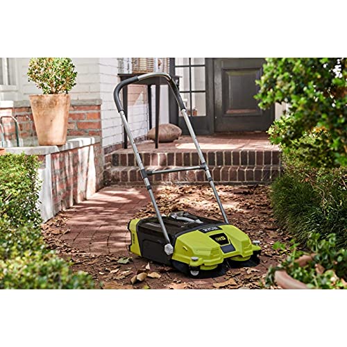 Pack RYOBI Balayeuse motorisée 18V One+ R18SW3-0G - 1 Batterie 2.5Ah - 1 Chargeur rapide RC18120-125