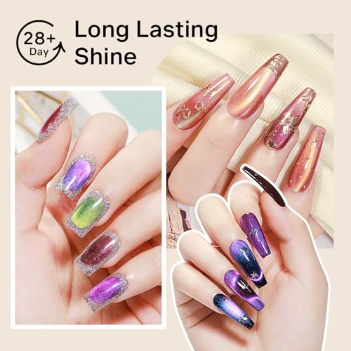 Set de Esmaltes de Gel Ojo de Gato con Imán MIZHSE miniatura 6
