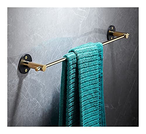 Barre de serviette de salle de bain en laiton idéal pour organiser les draps de bain en famille