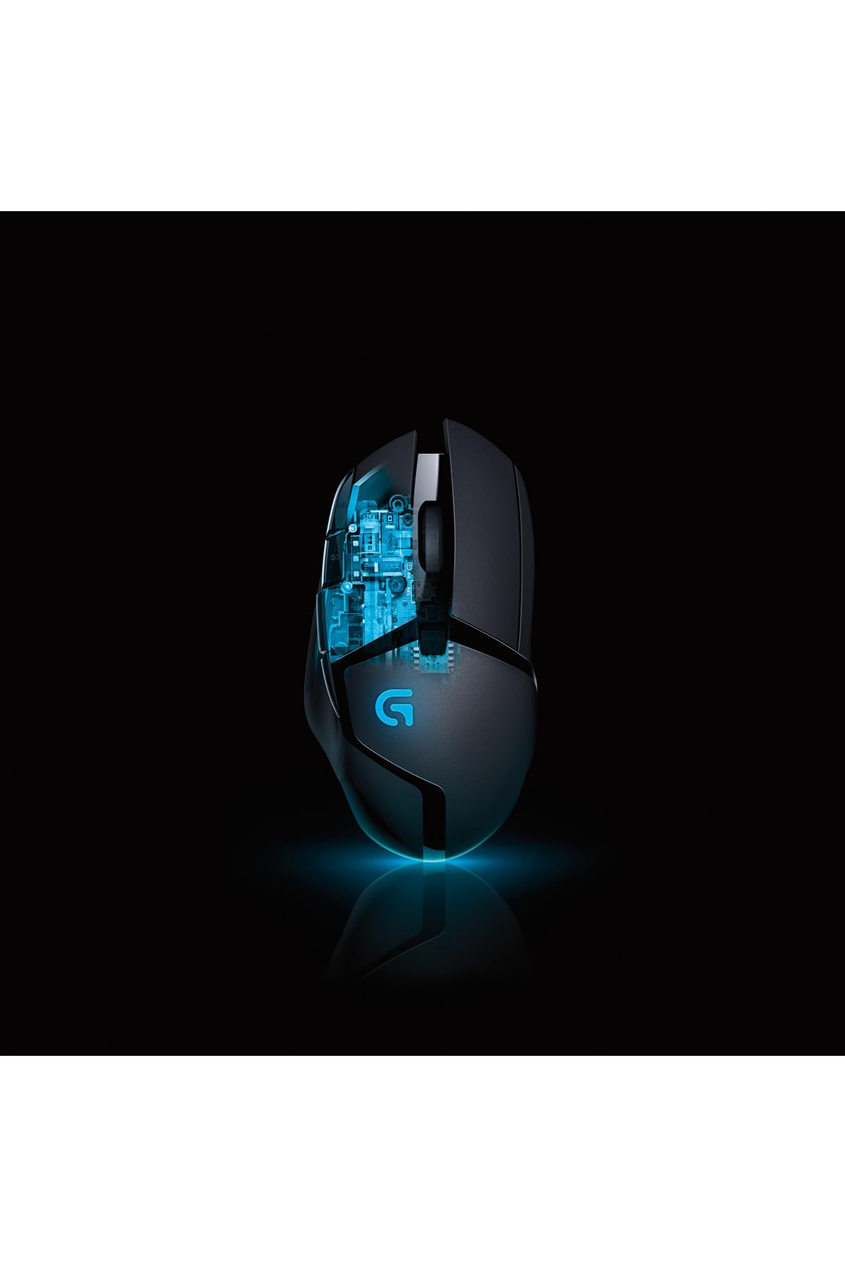 LOGITECH G402 Hyperion Fury USB Mysz przewodowa, śledzenie optyczne 4,000 dpi, zmniejszona waga, 8 programowalnych przycisków, PC/Mac - Czarny