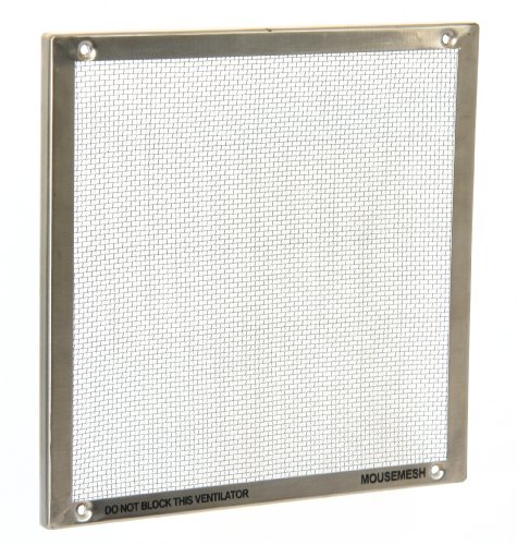 Mouusemesh 00114 Luftschutzabdeckung, Silber
