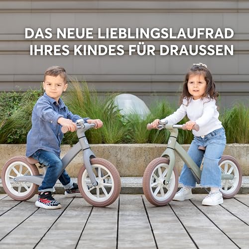 Kikka Boo Kinderlaufrad LANSER, Fahrrad für Kinder 2 Jahre, Laufrad, von 2 bis zu 6 Jahren, Ultraleicht, Verstellbarer Sitz, Kinderfahrrad, Grün, 85x38x54 cm – Bild 7