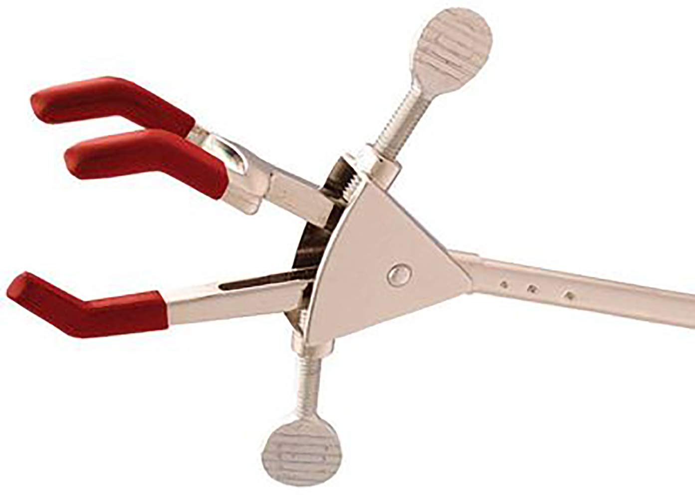 OHAUS CLM-MULTI3SZL 3 Prong Clamp, Multi Purpose, Large, Nickel-Plated Zinc