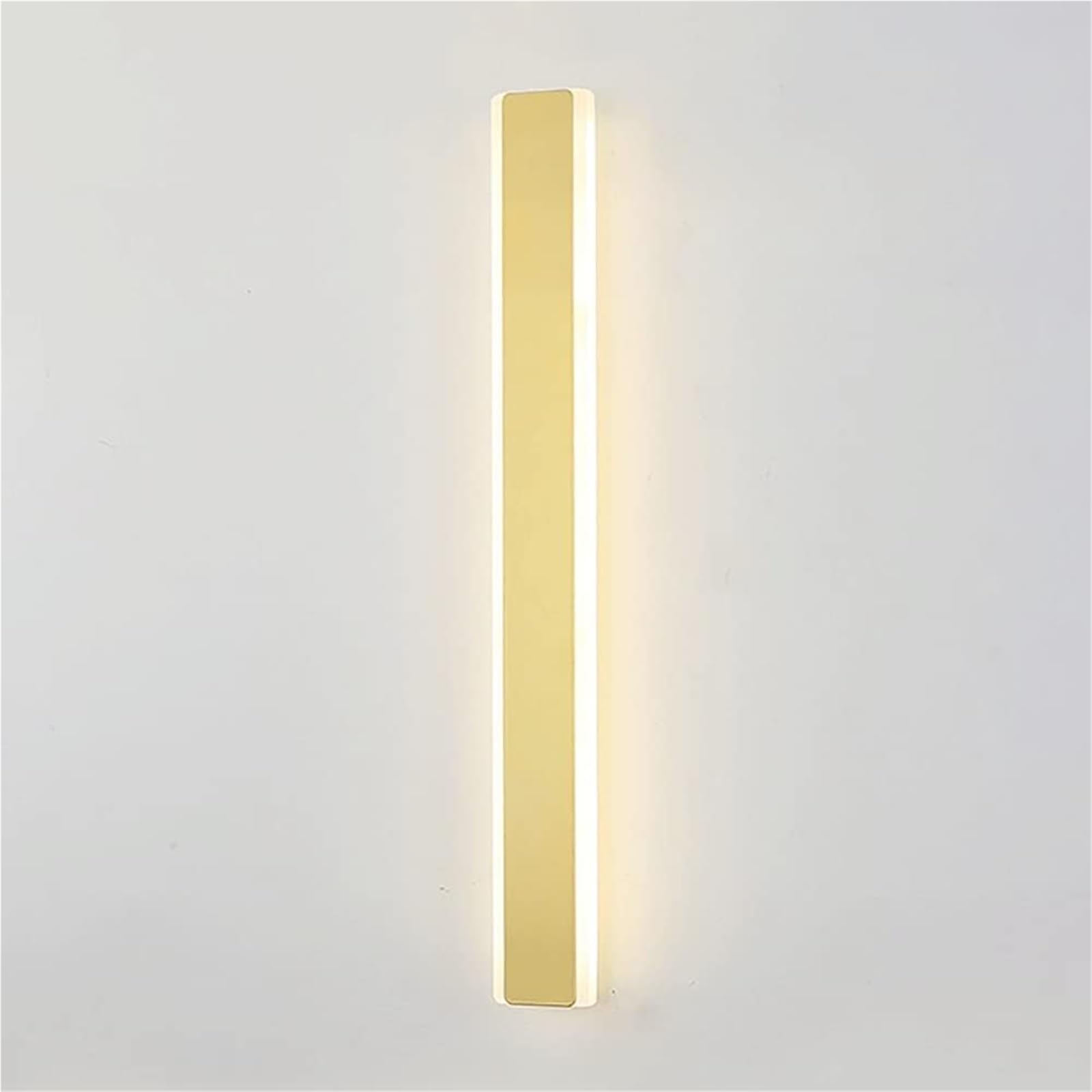 HCZKIUJY Wall Lamps & Sconces Dimmable LED Long Wall Light with Metal e and White Acrylic Lampshade, 360° Adjustable Minimalist Bedside Sconce Lighting Lamps(40CM)