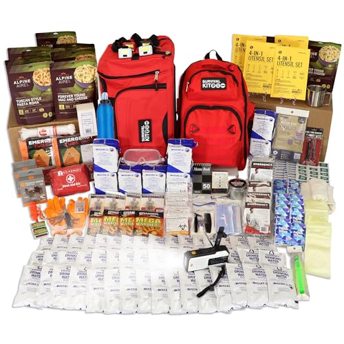 Quake Kits 4-Person Emergency Survival Kit