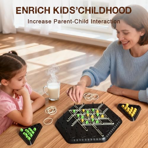 Chain Triangle Chess Game para 2 Jugadores miniatura 2