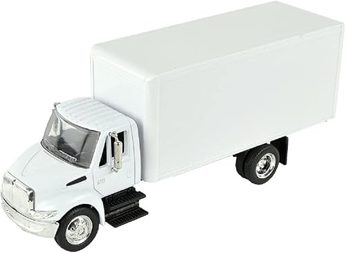 NewRay International 4200 1:43 diecast 8" entrega modelo Box Truck Blanco N147