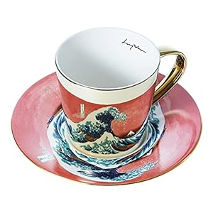 Luycho] Homage Mirror Cup & The Great Wave off Kanagawa_11oz