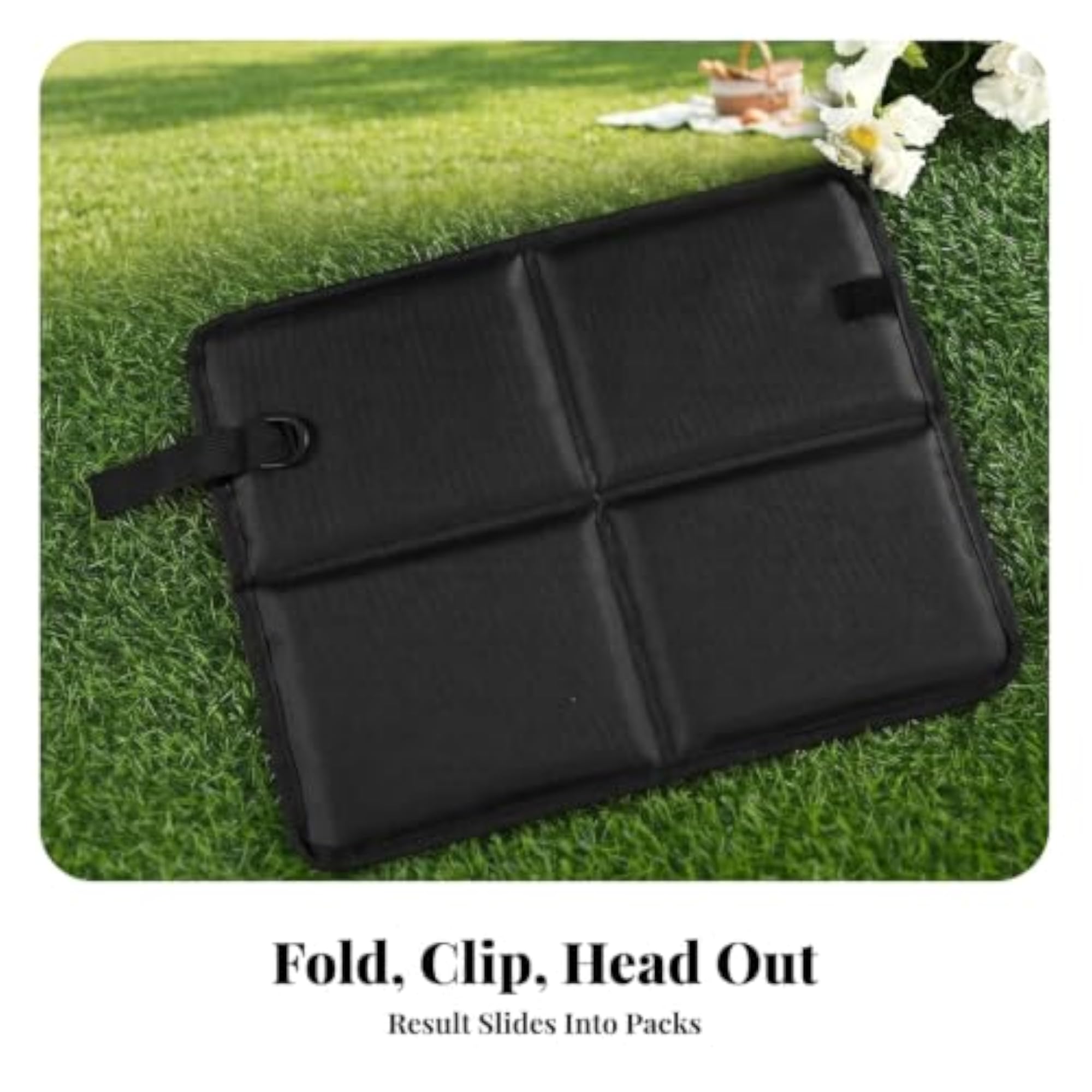Moisture-Proof Foldable Seat Cushion Easy to Clean