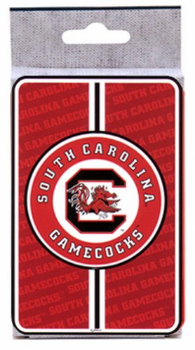 NCAA South Carolina Fighting Gamecocks Bullseye Playing Cards