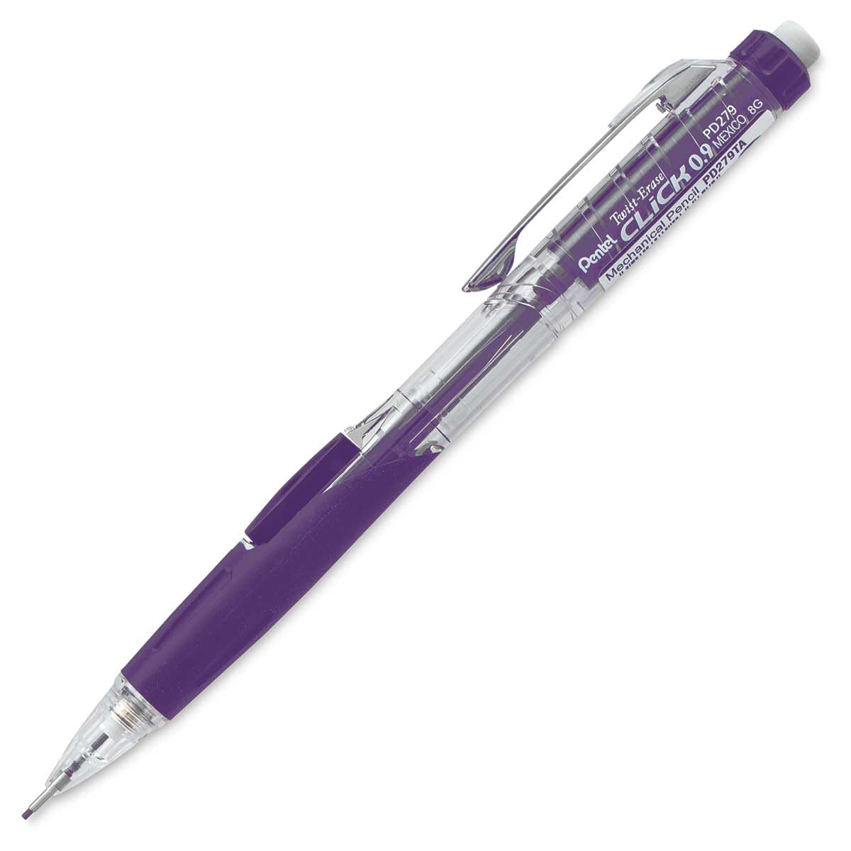 Amazon.com : Pentel Mechanical Pencil, Refillable Lead/Eraser, 0.9