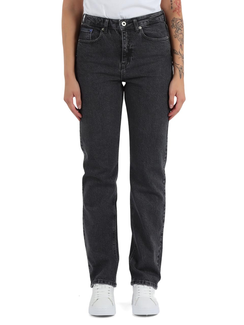 Karl Lagerfeld Jeans Damen High Rise Straight Denim