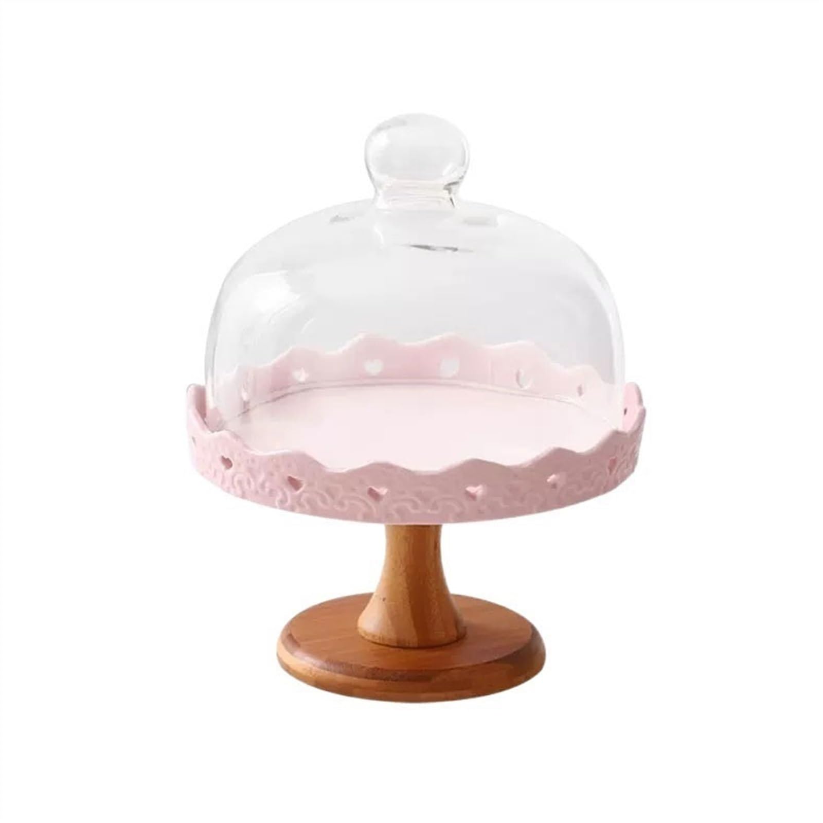 CJHFR472SG Cupcake Stand Creative Relief Ceramic Dessert Tray High Leg Cake Rack Dim Sum Bread Table Decoration Display Wedding