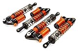 Alle Preise in EUR Integy RC Model C25643ORANGE Billet Machined Piggyback Shock (4) for HPI 1/10 Bullet MT & Bullet ST