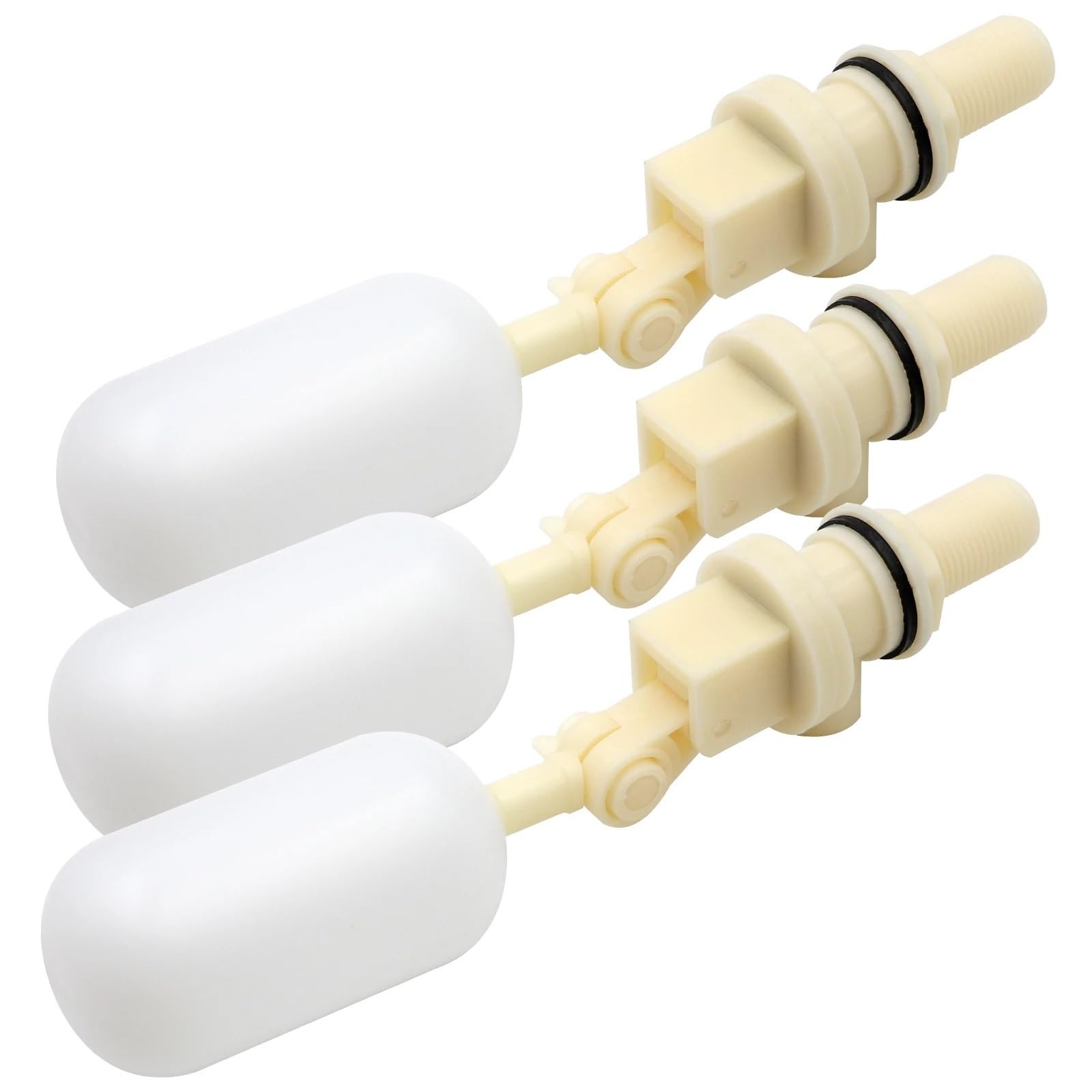 Vaeltor One Color 3Pcs Cattle Water Float Valve 1/2" For Automatic Water Bowl Horse Goat Sheep Pig Dog Water Trough Farm Livestock Supplies