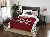NORTHWEST NHL Detroit Red Wings Comforter and Sham Set, Full/Queen, Draft