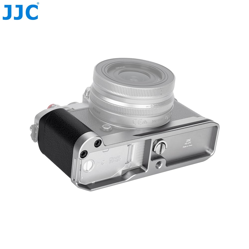 JJC Mango de metal tipo Arca de aluminio para Nikon Zfc sustituye a ZFC-GR1 Grip, Negro, PFT-Zfc Grip