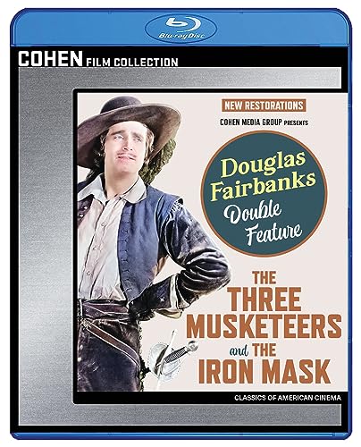 Douglas Fairbanks Double Feature: The Three Musketeers / The Iron Mask [USA] [Blu-ray]