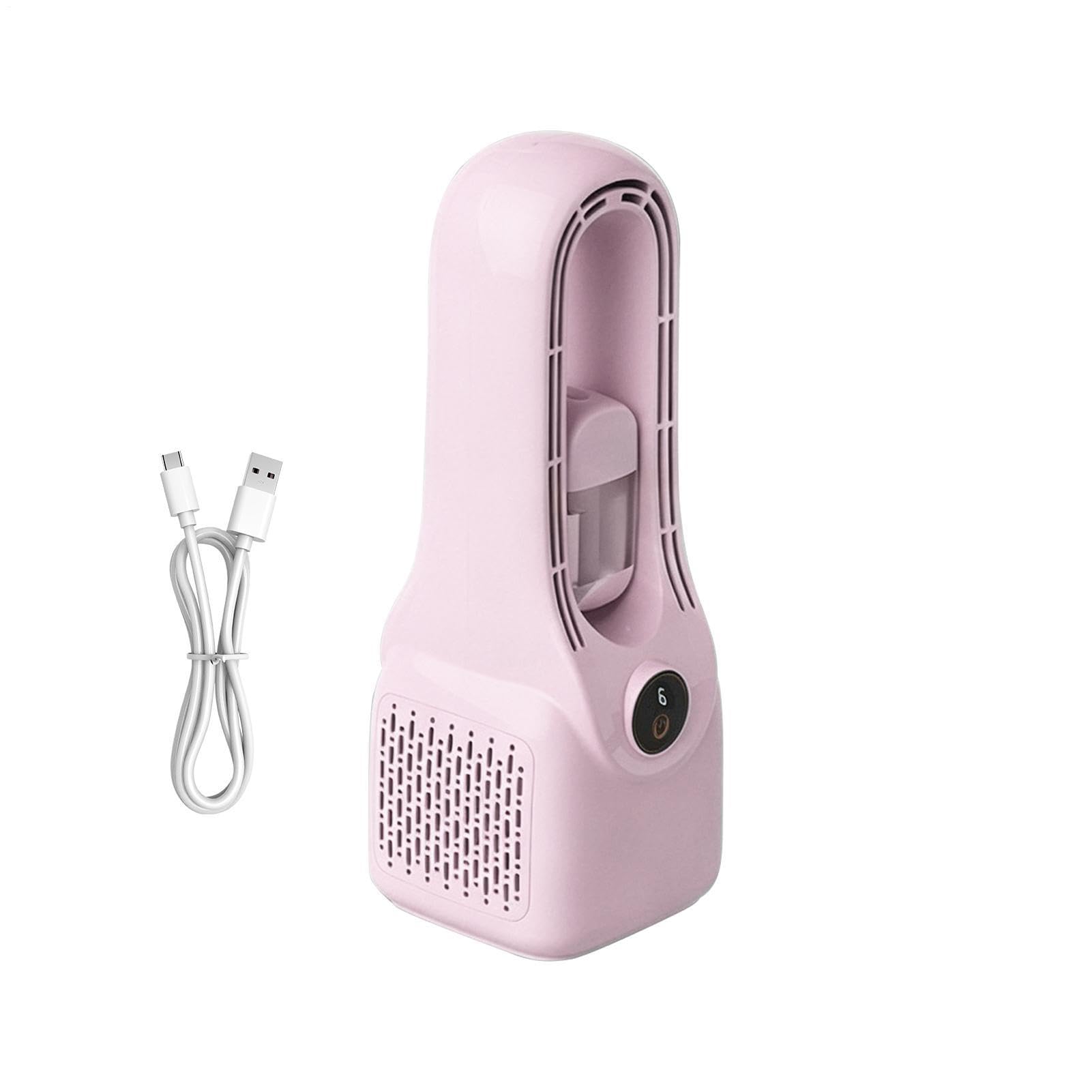 Ventilateur de brume de bureau sans pales silencieux avec humidificateur de brumisation sans fil