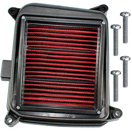 Filtro de ar esportivo lavável CG125 Fan CG150 Fan Titan CG160 Fan Titan Start filtro com tampa e pa