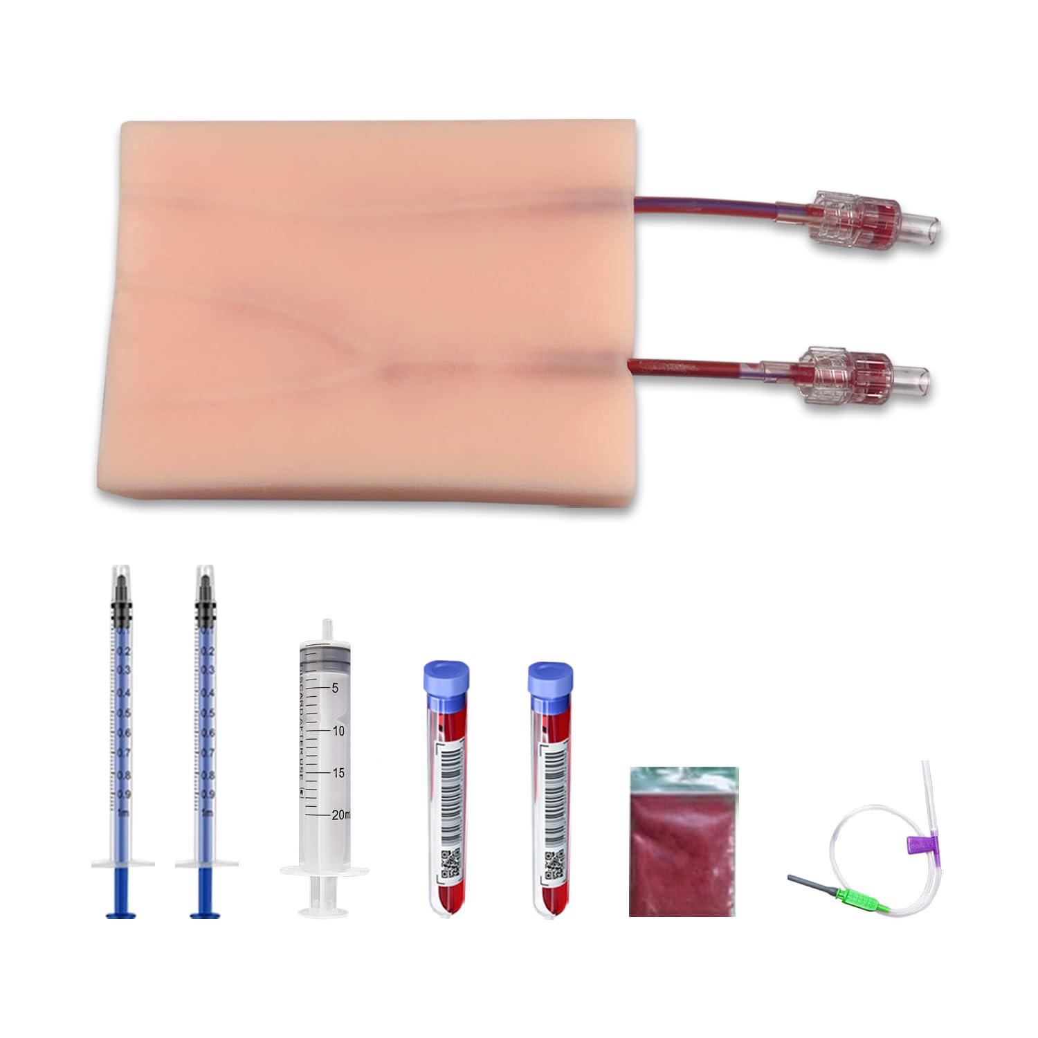 Phlebotomy Practice Kit - IV Practice Kit for Nurses, Venipuncture Training Kit for Medical Students, Complete Set for Skill Development, Ideal Gift for Healthcare Providers.-picture-27