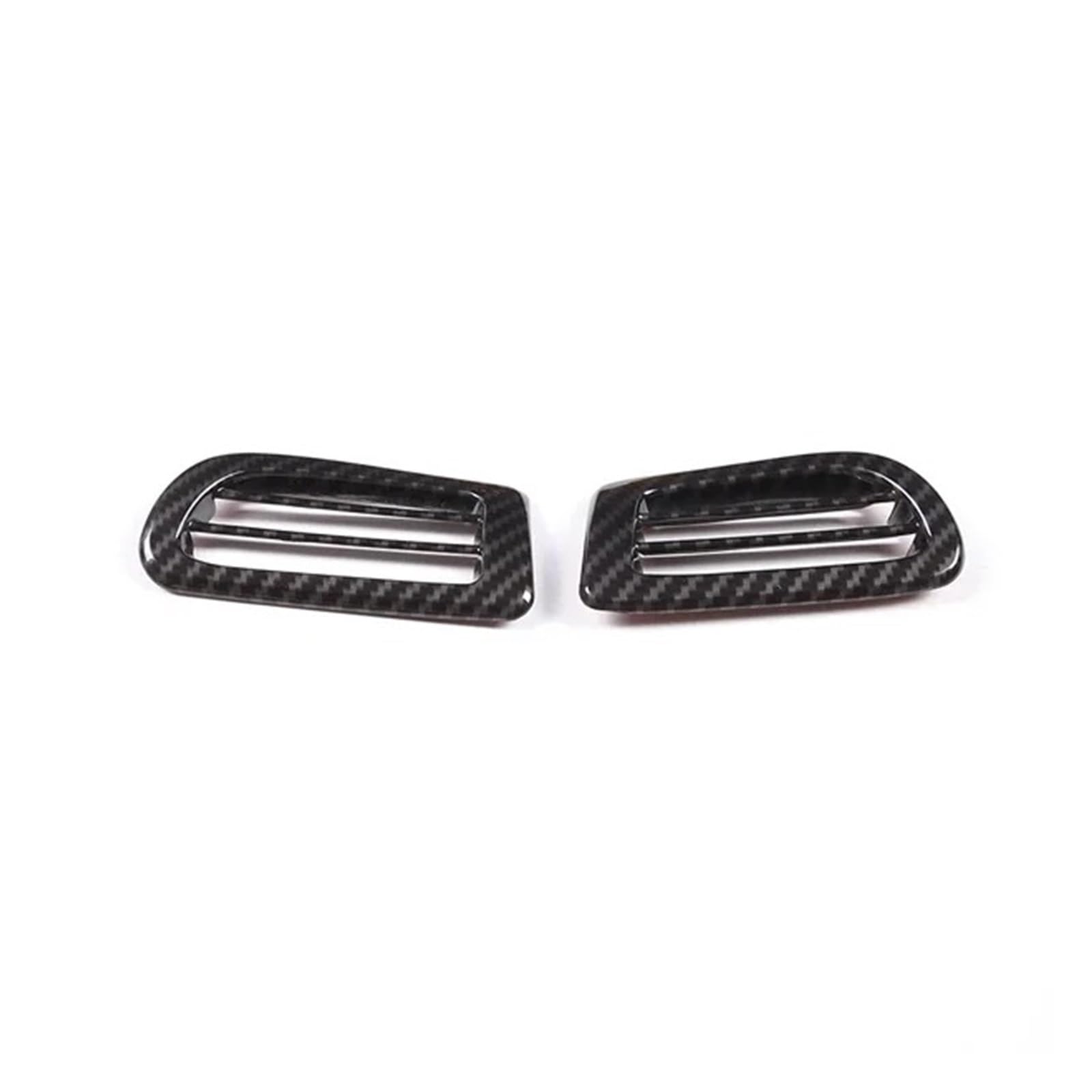 Tingyus Carbon Fiber For Chevrolet For Corvette C7 Z06 2014-2019 Car A-Pillar Air Outlet Frame Sticker Decorative Accessories Car Interior Mouldings