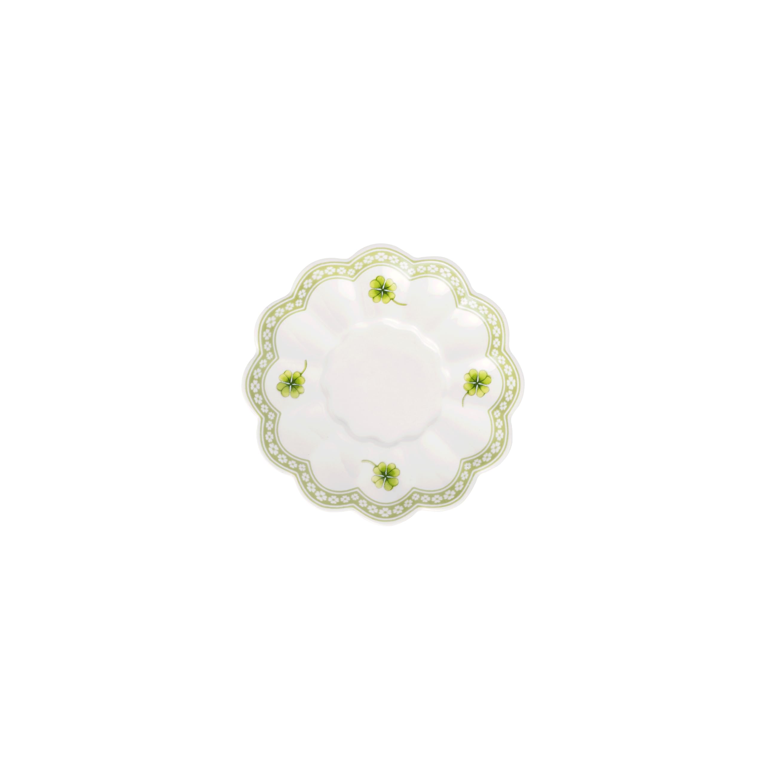 Villeroy & Boch – Easter Delight Egg Cup Plate, Premium Porcelain, Nostalgic Patterns, Gold Details, Saucer for Egg Cup, Easter Decoration