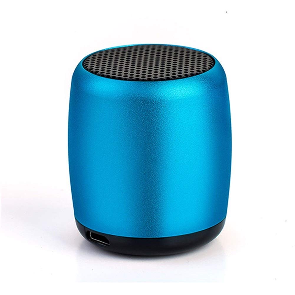 Super Mini Speaker Pocket Size Portable Bass Aluminum Speaker Selfie Remote Button Music Play Color 3-Pack 3 Pack