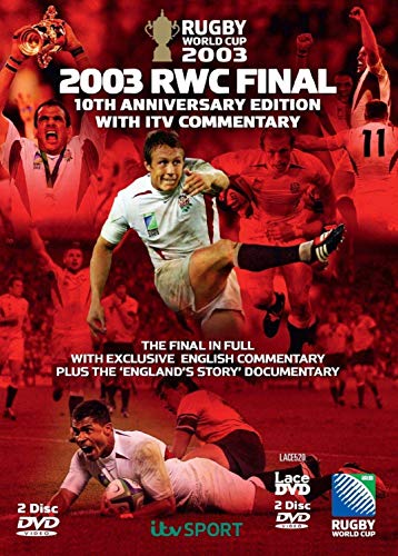  Rugby World Cup Final 2003 - 10th Anniversary Edition with ITV Commentary [DVD] [Edizione: Regno Unito]