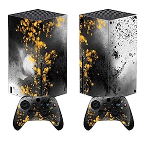 PlayVital Skin für Xbox Series X, Aufkleber Stickers Vinyl-Skins Schutzfolie Design Folie Zubehör für Xbox Series X Konsole Controller(Geheimes Reich)