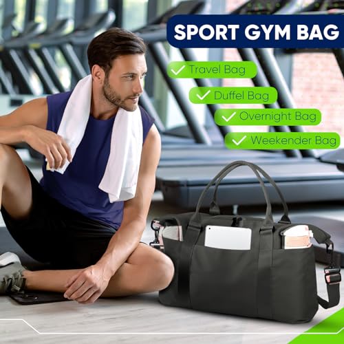 Easyfun TRAVEL DUFFEL BAG Duffle Bag, Weekender Travel Bag Men Small Gym Bag thumb #4