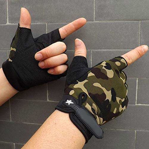DreamPalace India Weight Lifting Hand Grips with Anti Slip Design for Workout Crossfit Fitness Training Gym Gloves (Camouflage, Free Size) (B07WHS9BS1) Amazon Price History, Amazon Price Tracker