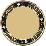 Custom Inlay Blank Card Guard - Shiny GOLD!