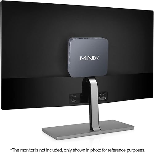 Miniatura 6 de MINIX Mini computadora NEO J51-C8, 8GB256GB PCIe NVMe SSD Mini PC de aluminio Wi-Fi6Dual 2.5GB LANUSB-C (datospantalla12V DC)pantalla triple4K