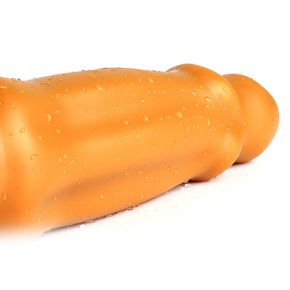 SXOVO Dildo Anale in Silicone Plug Analesex per Stimolazione del punto G e Massaggio Prostatico Dildo Grande con Potente Ventosa Sex Toy per Uomo Donna(S)