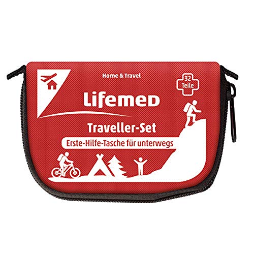 Lifemed Travel - Kit de primeros auxilios (8 x 11,3 x 6,1 cm)