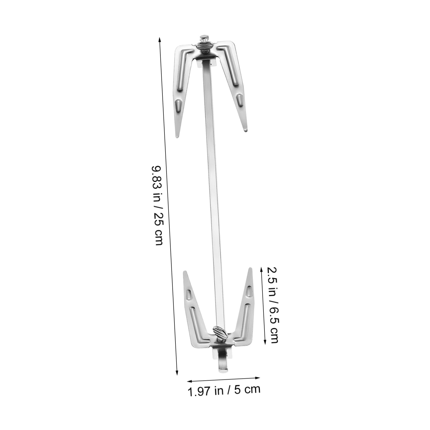 BESTonZON Stainless Steel Rotating Spit Fork for Air Fryer Grill Roast Chicken Fork Replacement Heat Resistant Easy to Clean Use