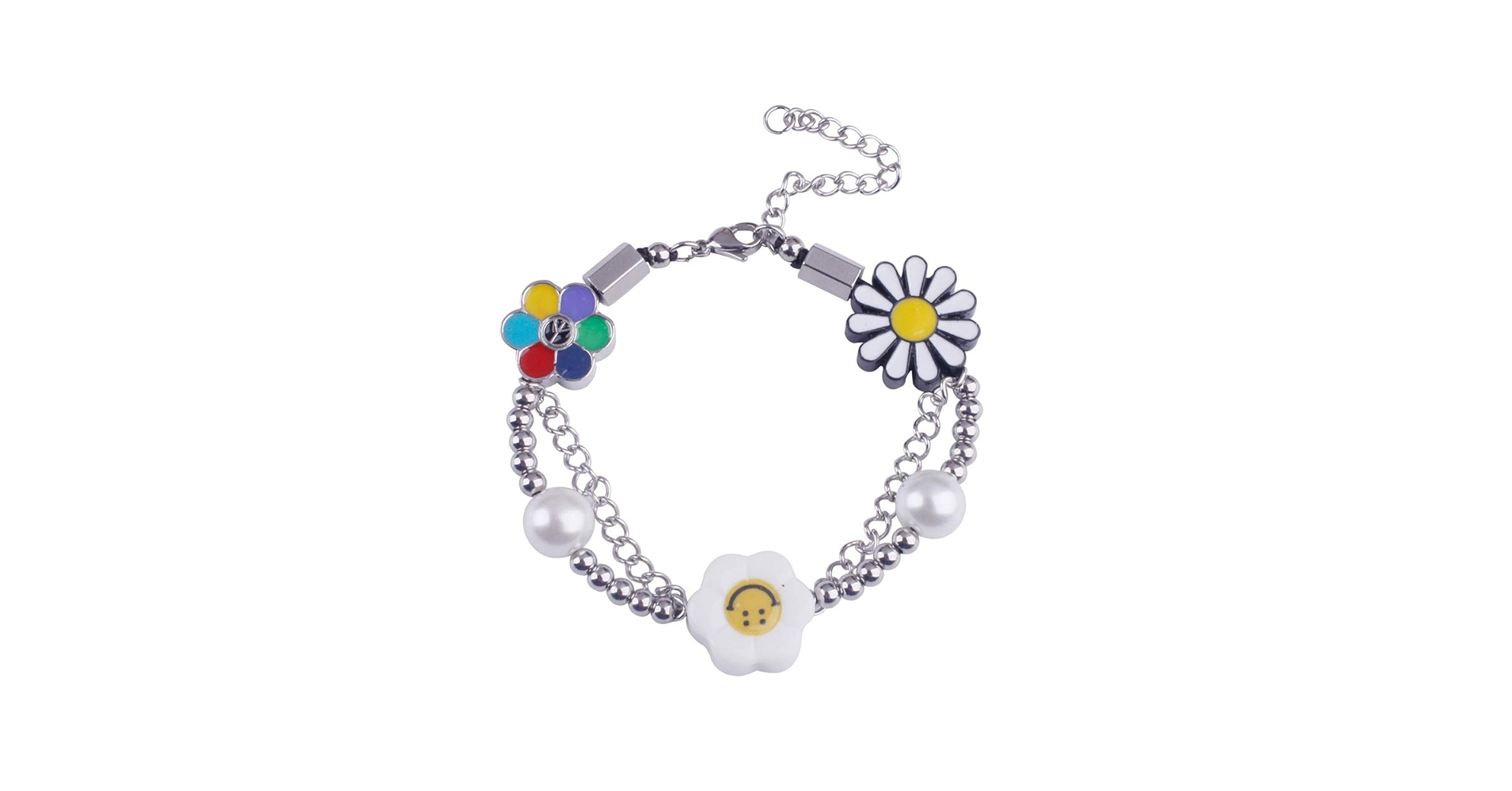 luoyou GOT7 MARK Daisy Flower Bracelet : Amazon.com.au