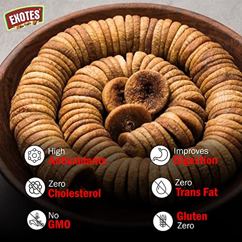 Image of EXOTES Anjeer /Figs Vacuum Packed Royal Pouch, 250 g (Pack of 2)