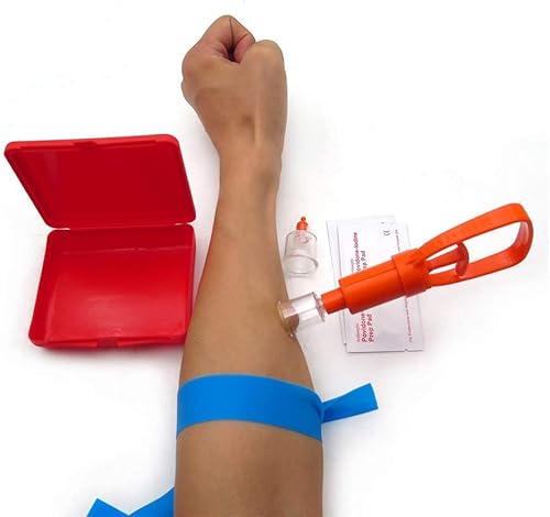 Miniatura 9 de SMT- SERPIENTE BITE KIT CAMPING EMERGENCIA SUPERVIVENCIA PRIMEROS AUXILIOS VENOM STING EXTRACTOR