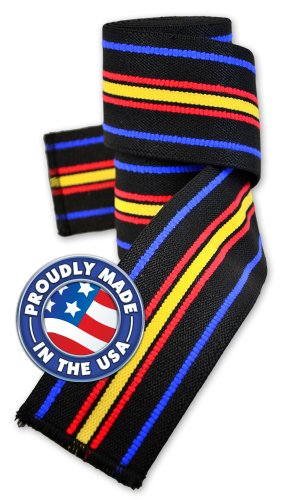 THP Powerlifting Knee Wraps - Titan Support Systems (3 Meter Pair)