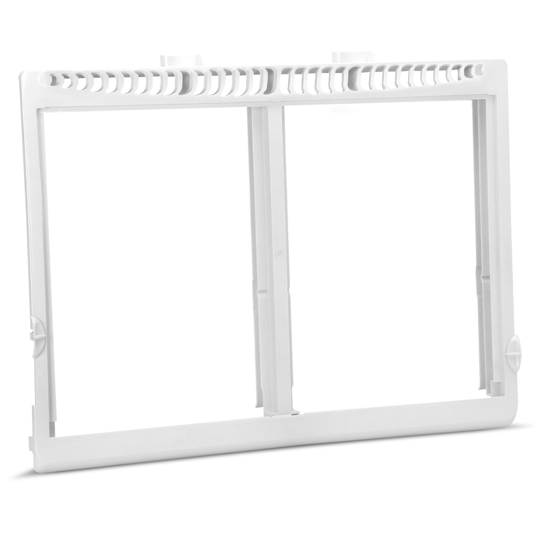 240364787 Drawer Cover Unit for Frigidaire, Kenmore Refrigerator Crisper Drawer Cover Frame, Refrigerator Replacement Parts