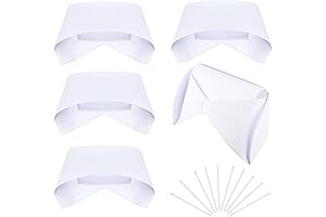 WILLBOND 5 Pack Vintage Nurse Hat Set