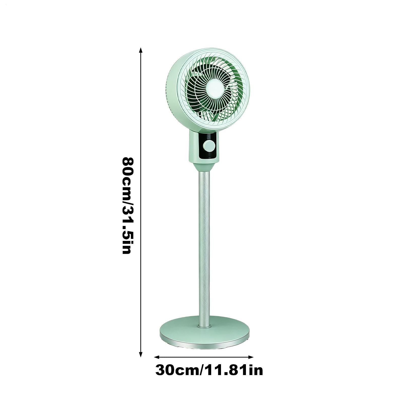 Ventilador de pie 3 Velocidades, Silencioso y Altura Ajustable | Ventilador de pie para dormitorio Para oficina en casa, dormitorio, sala de estar, dormir, siesta, descanso y trabajo
