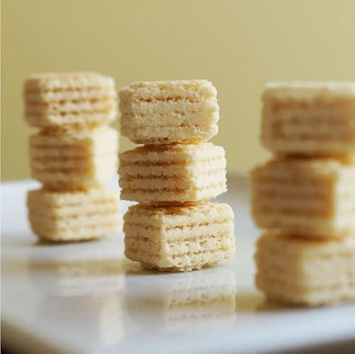 Dolcibono Wafer Cookies, Cream Filled, Imported From Italy, All Natural, Non-Gmo, Fresh Baked, Bite Sized Snacks (Pack Of 2, 8.8Oz Per Bag) (Coconut) #TOP4