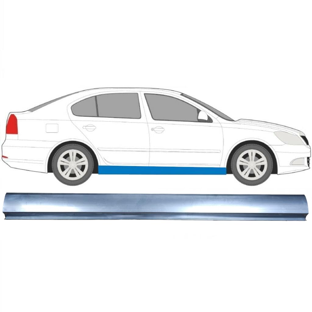 Reparaturblech Schweller für Skoda Octavia II 2004-2013 / Links = Rechts